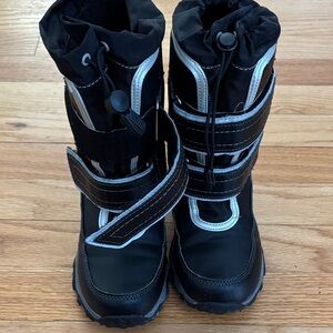 Lands' End Black Snow Boots for Kids